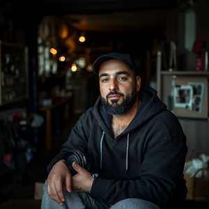 Idir, un artiste à Bobigny