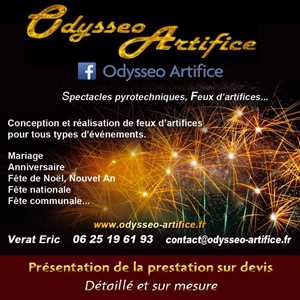 odysseo artifice, un maître de cérémonie à Nevers