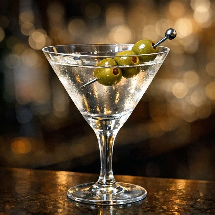 Olives dans un Cocktail de Mariage Chic
