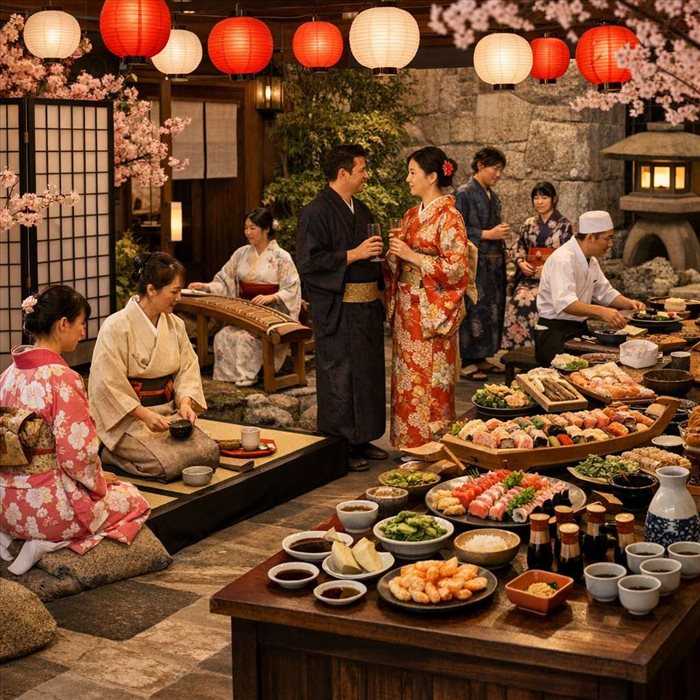 Comment ajouter une touche japonaise à votre réception privée ?