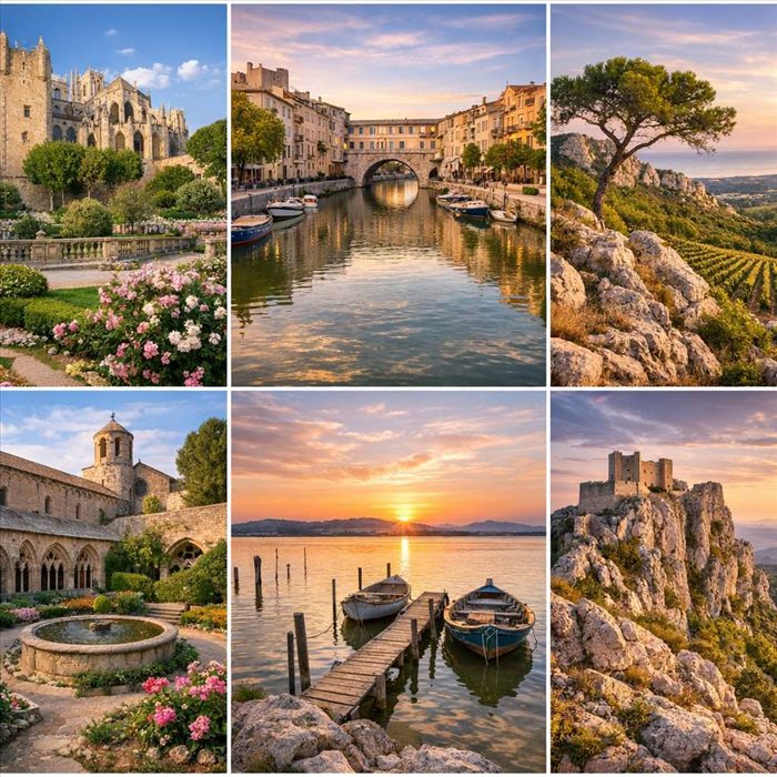 Narbonne : les plus beaux lieux extérieurs pour vos photos