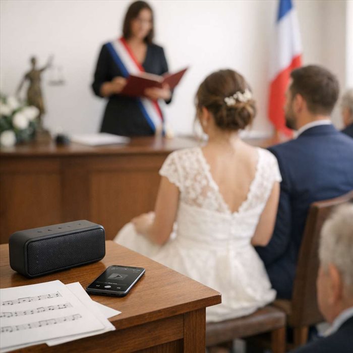 Musiques autorisées pour un mariage civil : le guide