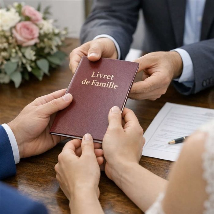 Remise du livret de famille au mariage : signification et règles