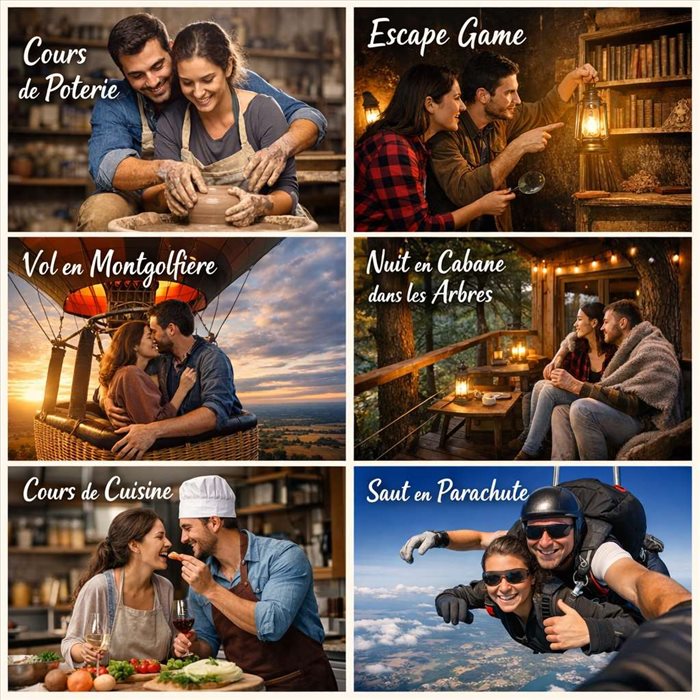 Quelles activités originales faire en couple pour changer ?