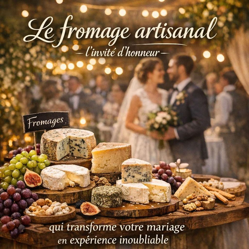 Le fromage artisanal : l'invité d'honneur qui transforme votre mariage en expérience inoubliable