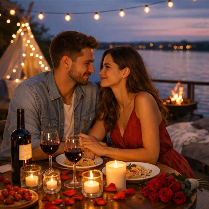 Soirée romantique avec sa fiancée : 7 idées inoubliables