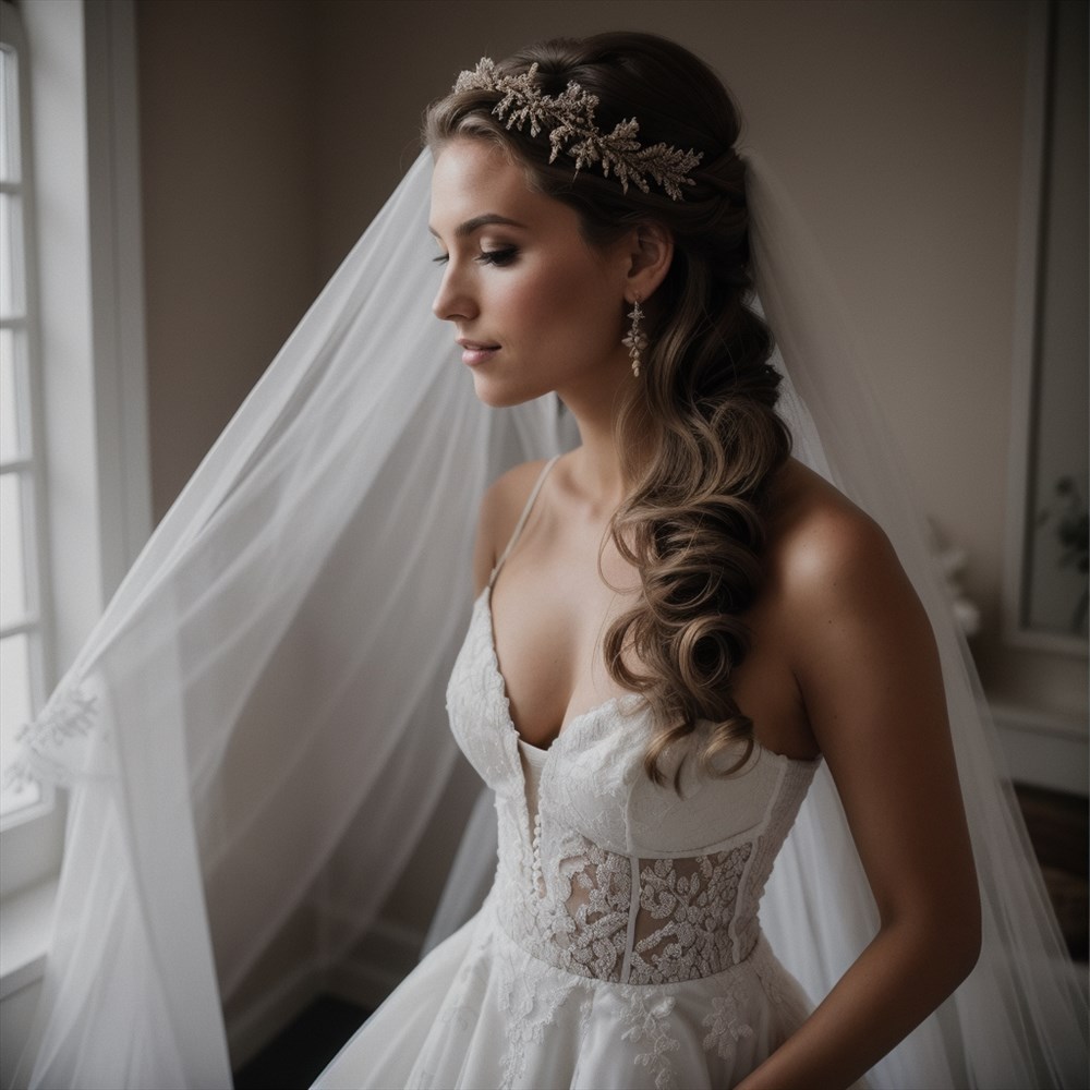 Conseils de coiffure pour mariage pour cheveux fins