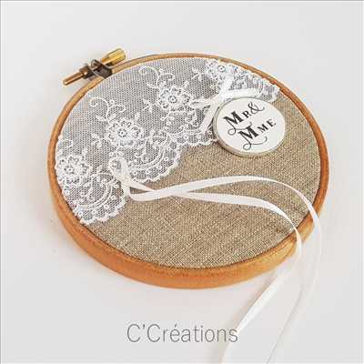 Exemple Décoration de mariage n°1501 zone Maine-et-Loire par C'Créations by Cécile