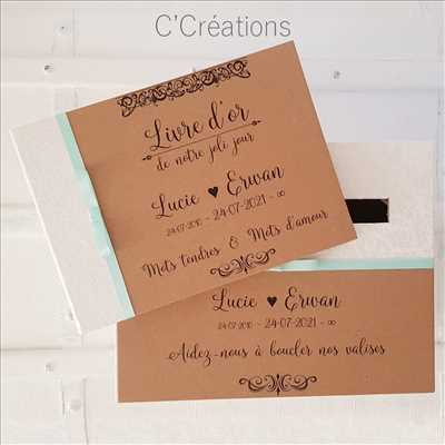 Photo Décoration de mariage n°1507 dans le département 49 par C'Créations by Cécile