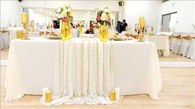 Exemple Décoration de mariage n°2425 zone Gironde par Aigle blanc décoration