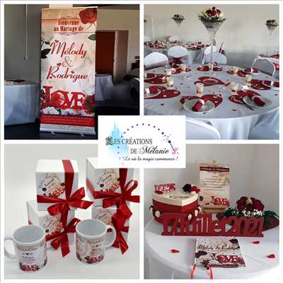 Photo Décoration de mariage n°2471 dans le département 38 par Mélanie