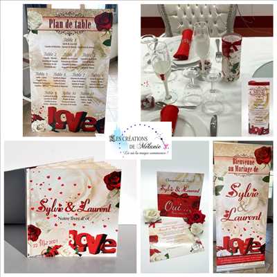 Photo Décoration de mariage n°2475 dans le département 38 par Mélanie