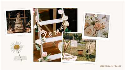 Exemple Décoration de mariage n°3789 zone Drôme par Pauline