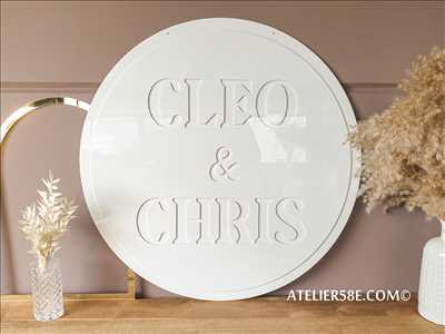 Exemple Décoration de mariage n°853 zone Pas de Calais par Atelier58E SPRL