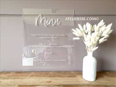 Exemple Décoration de mariage n°857 zone Pas de Calais par Atelier58E SPRL
