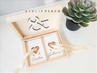 Exemple Décoration de mariage n°861 zone Pas de Calais par Atelier58E SPRL